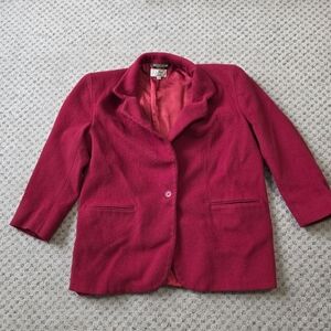 Vintage L.l. bean wool coat